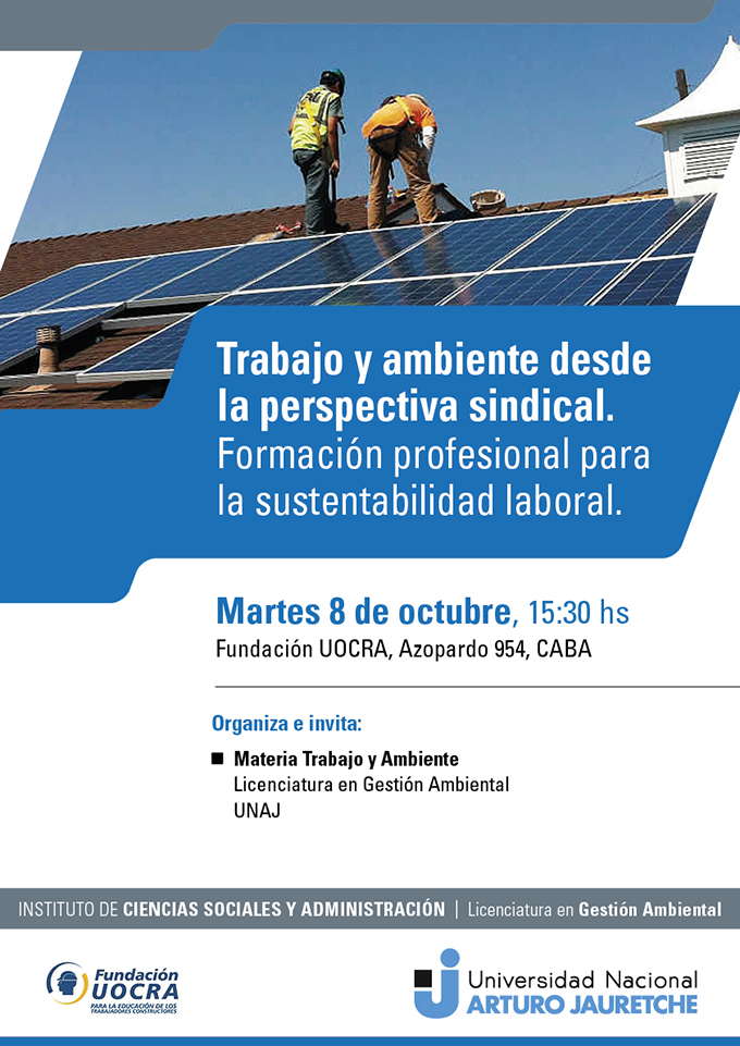 Trabajo y ambiente desde la perspectiva laboral