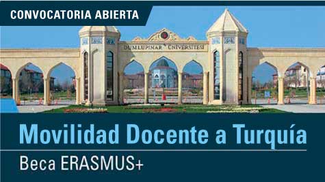 Movilidad Docente A Turquía. Beca Erasmus+