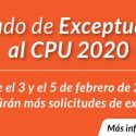 Listado De Exceptuados Al CPU 2020