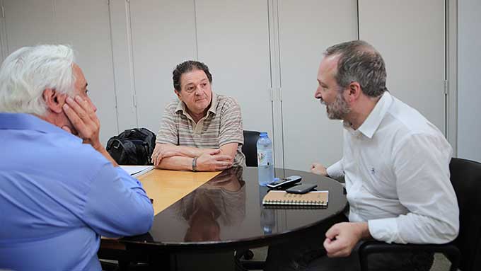 El Rector Ernesto Villanueva Se Reunió Con El Presidente De ACUMAR