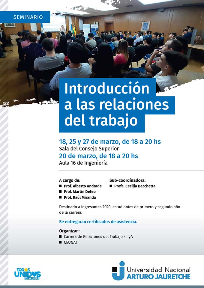 Seminario RELACIONES TRABAJO