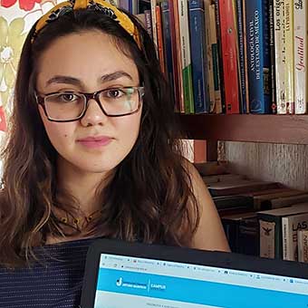 Lorena Mónica González Pozos es estudiante de la Licenciatura en Bioingeniería Médica de la Universidad Autónoma del Estado de México (UAMEX)