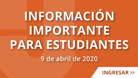 INFORMACIÓN IMPORTANTE PARA ESTUDIANTES