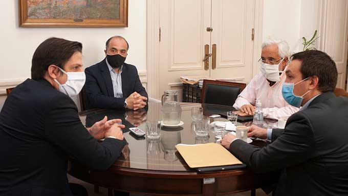 Reunión Con El Ministro De Educación Para Avanzar En La Construcción De La Escuela Secundaria Universitaria