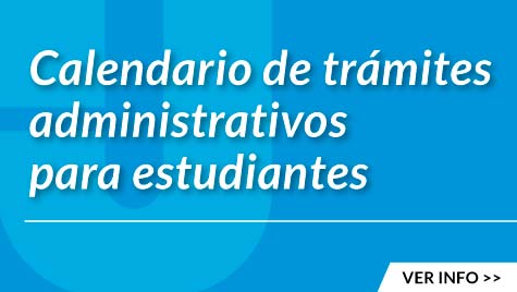 Calendario De Trámites Administrativos Para Estudiantes