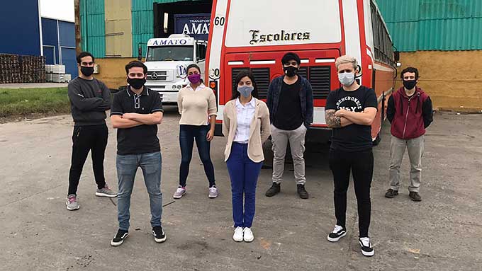 Estudiantes De La UNAJ Crearon Un Sistema Para Desinfectar Colectivos En Cinco Minutos