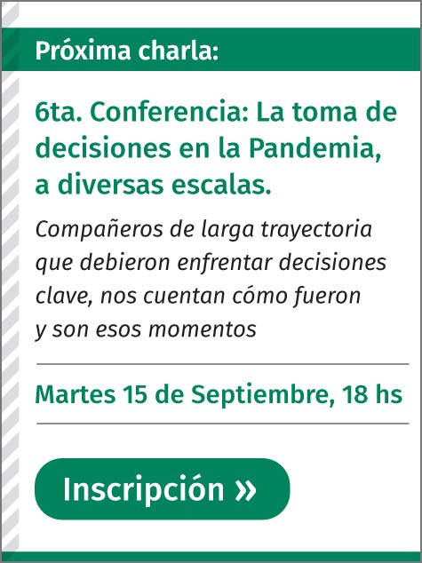 6ta. Conferencia: La toma de decisiones en la Pandemia