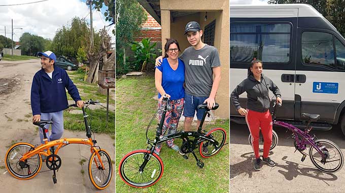 La UNAJ Entregó Bicicletas A Trabajadores De La Dirección De Infraestructura