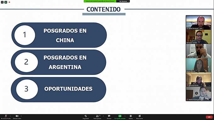 Jornada sobre cooperación con Universidades de China