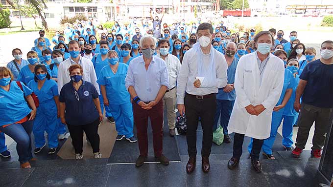 Reconocimiento al trabajo y dedicación de los voluntarios y las voluntarias de la UNAJ