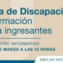 Área De Discapacidad – Información Para Ingresantes