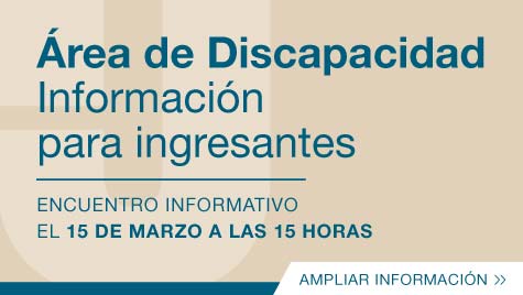 Área De Discapacidad - Información Para Ingresantes