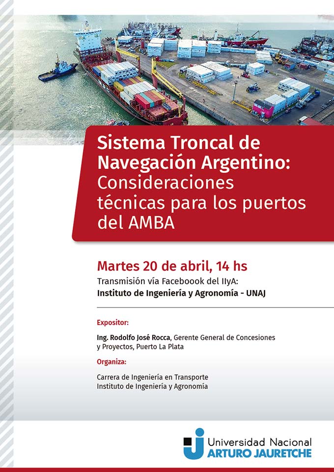 Sistema Troncal de Navegación Argentino: Consideraciones técnicas para los puertos del AMBA