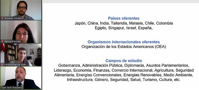 Se realizó la Jornada sobre oportunidades de becas en el exterior