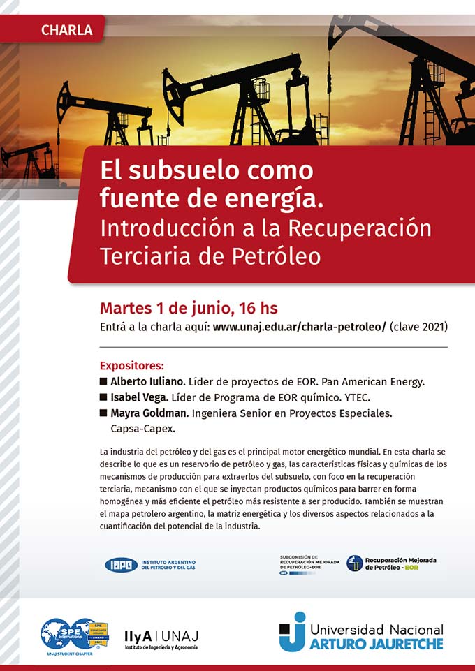 El subsuelo como fuente de energía. Introducción a la Recuperación Terciaria de Petróleo