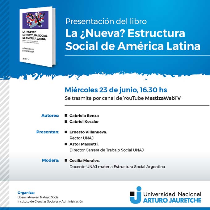 Presentación Del Libro “La ¿Nueva? Estructura Social De América Latina”