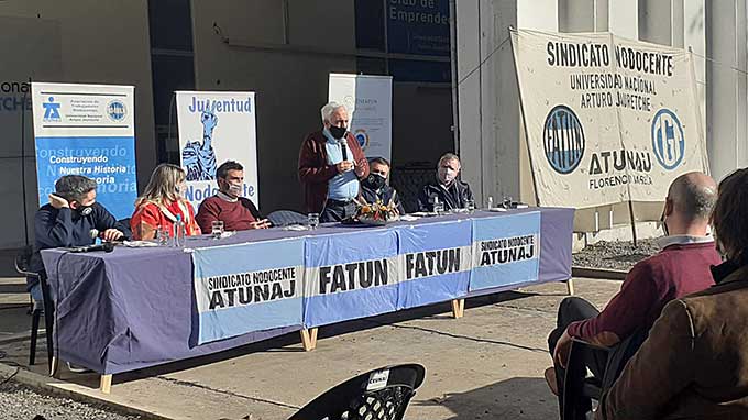 Acto Nodocente Por El Pase A Planta De Trabajadores Y Trabajadoras