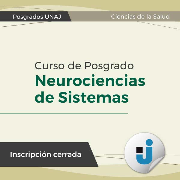 Curso de Posgrado Neurociencias de Sistemas