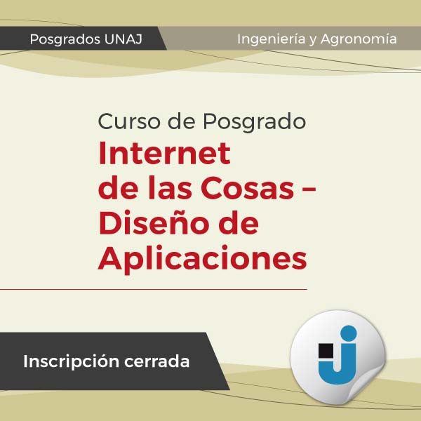 Curso de Posgrado Internet de las Cosas - Diseño de aplicaciones