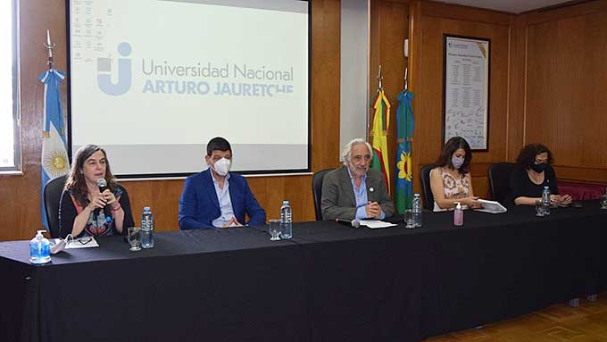 Presentación de la UNAJ como subsede de la Cátedra UNESCO para la Lectura y la Escritura en América Latina