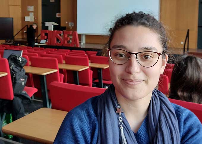 Estudiante UNAJ de intercambio en ENSEA FRANCIA