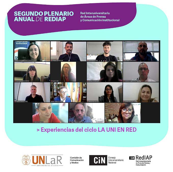 La UNAJ participó del Segundo Plenario de la Rediap (CIN)