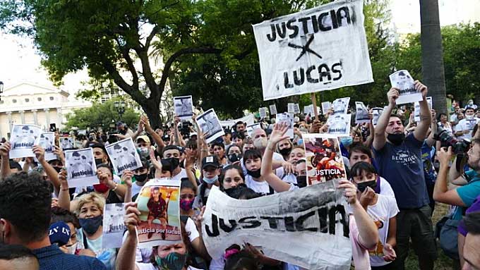 Pronunciamiento De La RIDDHH-CIN Frente Al Asesinato Del Joven Lucas González