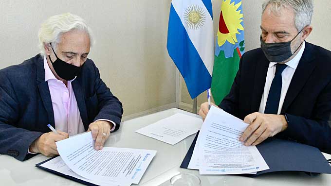 Firma de convenio de cooperación con el Ministerio de Justicia y Derechos Humanos bonaerense