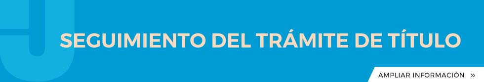 Seguimiento del trámite de título