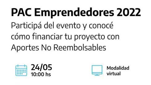 Se lanza el PAC Emprendedores 2022