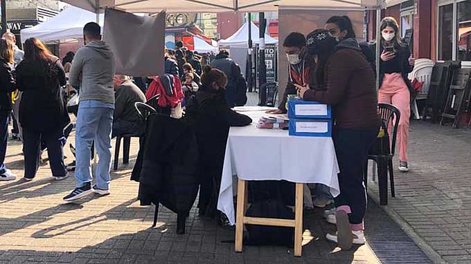 Estudiantes De La UNAJ En Jornada De Prevención De Enfermedades En Berazategui