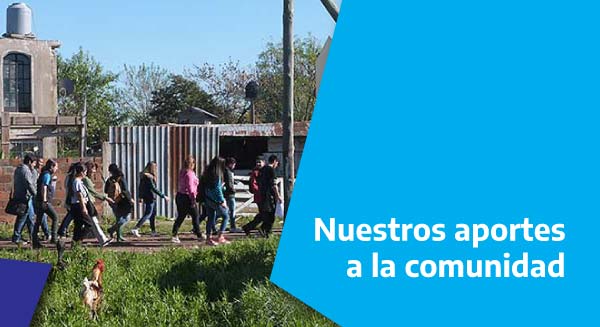 Nuestros aportes a la comunidad
