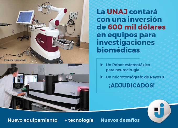 600 mil dólares en equipos para investigaciones biomédicas