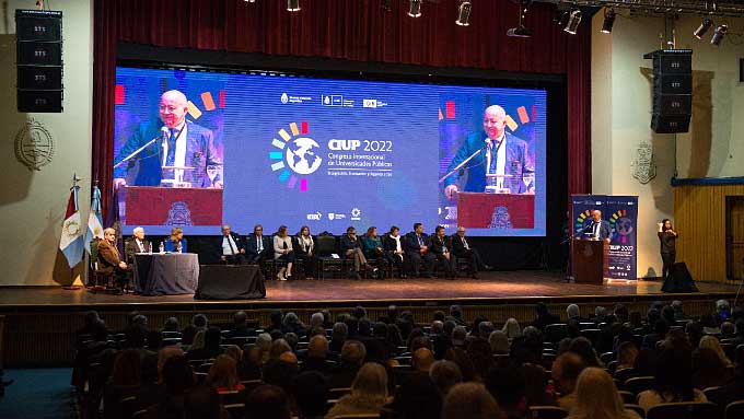 La UNAJ participó del Congreso Internacional de Universidades Públicas en Córdoba