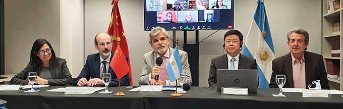 La UNAJ participó de la presentación de proyectos conjuntos de investigación en ciencias sociales entre Argentina y China