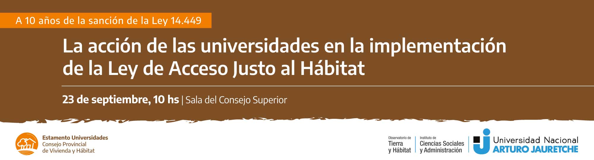 La acción de las universidades en la implementación de la Ley de Acceso Justo al Hábitat