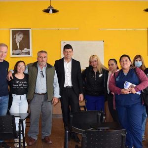 Visita De Arnaldo Medina, Rector De La UNAJ, A La Sede Florencio Varela Centro