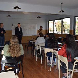 Visita De Arnaldo Medina, Rector De La UNAJ, A La Sede Florencio Varela Centro