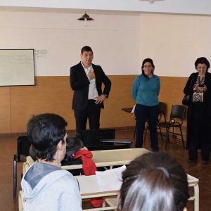 Visita De Arnaldo Medina, Rector De La UNAJ, A La Sede Florencio Varela Centro