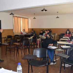 Visita De Arnaldo Medina, Rector De La UNAJ, A La Sede Florencio Varela Centro