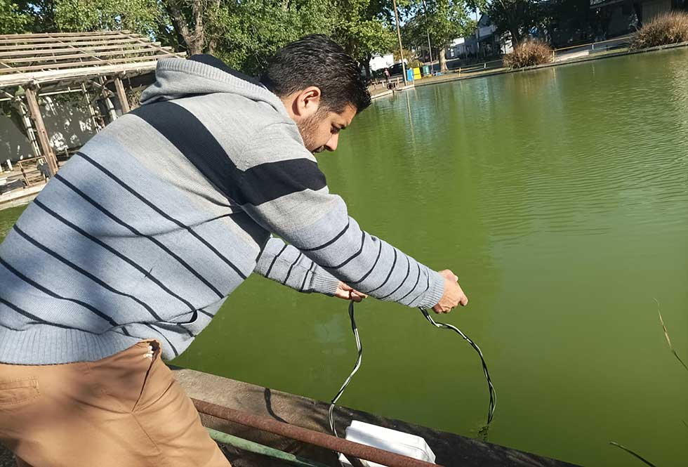 La UNAJ desarrolló un prototipo para el estudio de la contaminación del agua