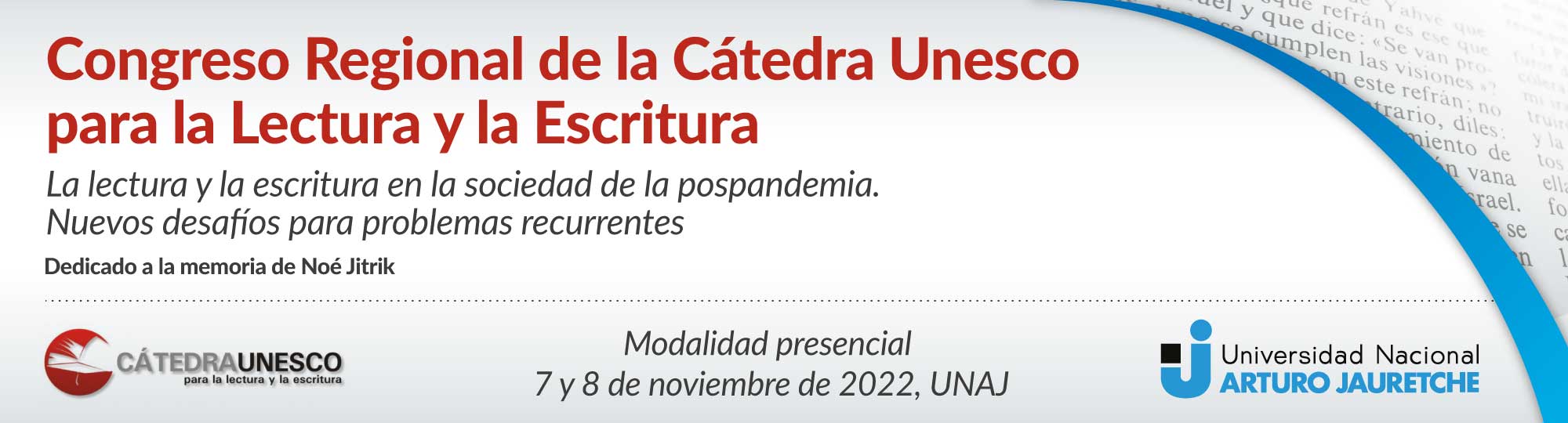 Congreso Regional de la Cátedra Unesco para la Lectura y la Escritura