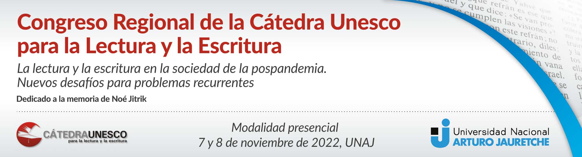 Congreso Regional de la Cátedra Unesco para la Lectura y la Escritura