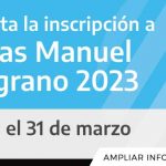 Abierta La Inscripción A Becas Manuel Belgrano 2023 - Hasta El 31 De Marzo