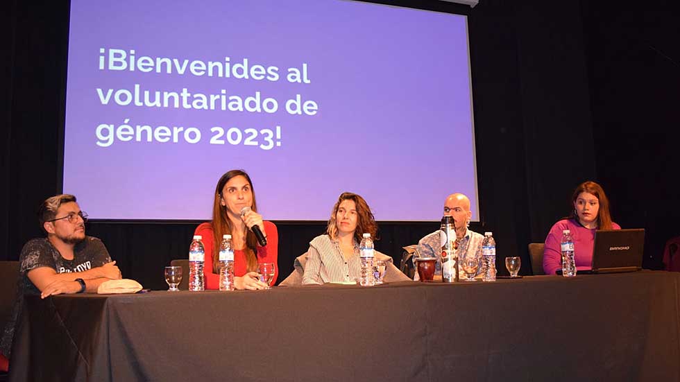 Presentación del Voluntariado “Promotorxs territoriales de género”