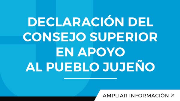 Declaración Del Consejo Superior En Apoyo Al Pueblo Jujeño