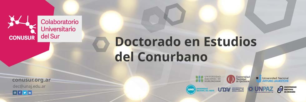 Doctorado En Estudios Del Conurbano