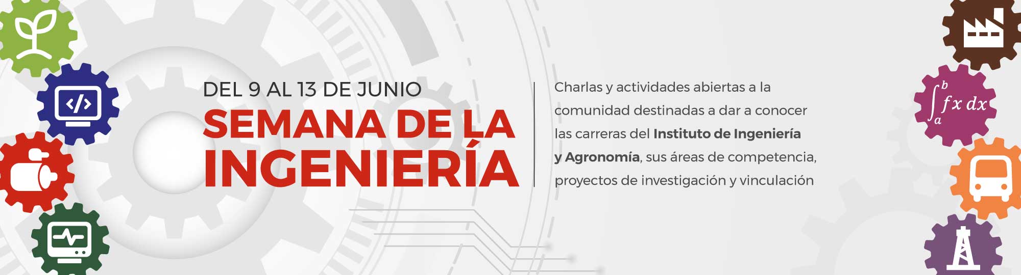 Semana de la Ingeniería | Del 9 al 13 de junio de 2025