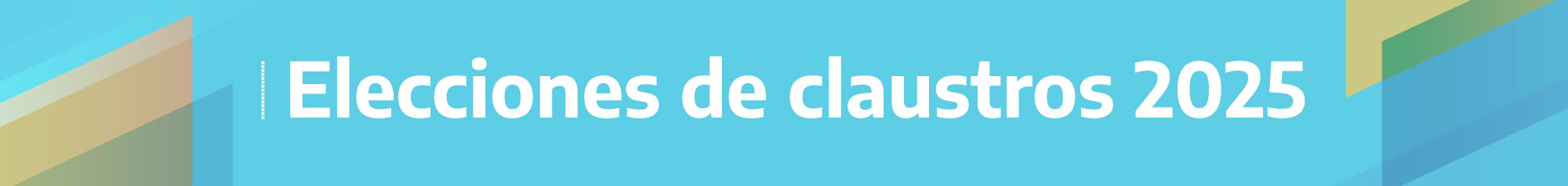 Elecciones de claustros 2025