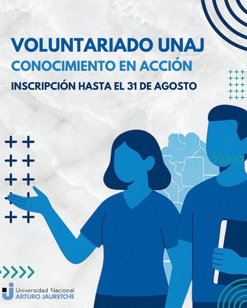 Convocatoria a proyectos de voluntariado “Conocimiento en acción” | Inscripción hasta el 31 de agosto de 2025